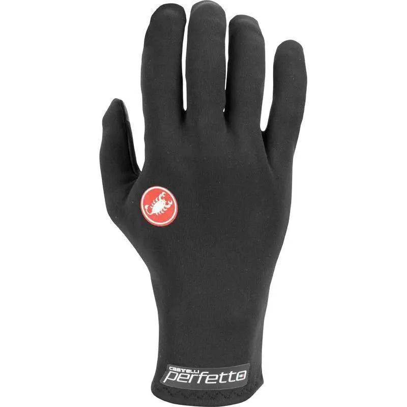 Castelli Perfetto RoS Long Finger Gloves - Black 2 Castelli Perfetto RoS Long Finger Gloves - Black - Image 2