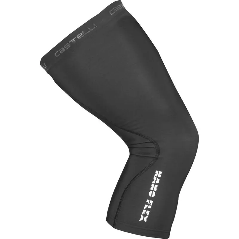 Castelli Nano Flex 3G Knee Warmers - Black 1 Castelli Nano Flex 3G Knee Warmers - Black