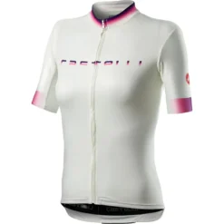 Castelli Gradient Women's Short Sleeve Jersey - Ivory -Cycle Fix 01 4521050 065