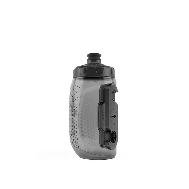 Fidlock Twist 450ml Water Bottle + Connector - Trans Black 1 Fidlock Twist 450ml Water Bottle + Connector - Trans Black