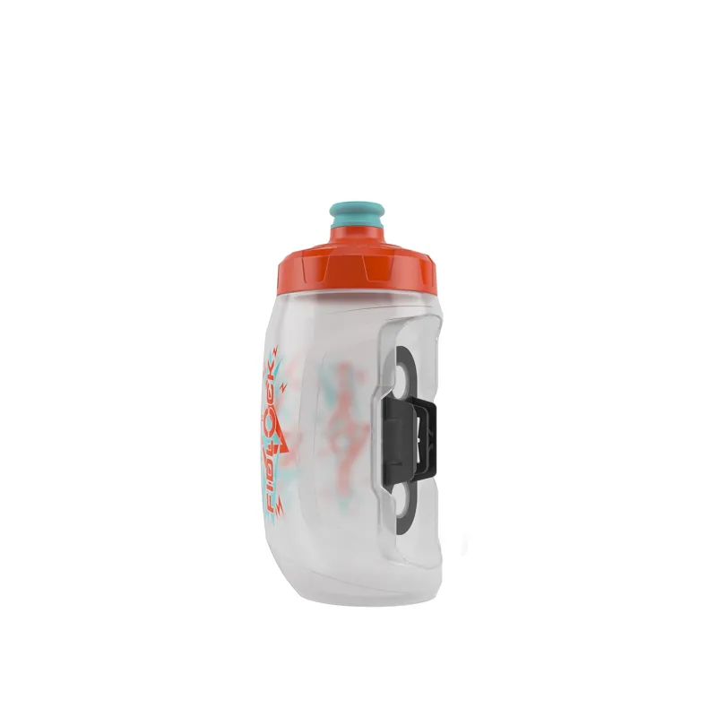 Fidlock Twist 450ml Water Bottles Only - Clear/Orange 1 Fidlock Twist 450ml Water Bottles Only - Clear/Orange