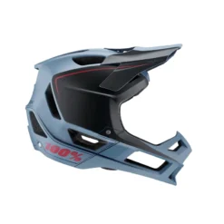 100 Percent Trajecta Full Face MTB Helmet - Blue -Cycle Fix 100TrajectaSlateBlue