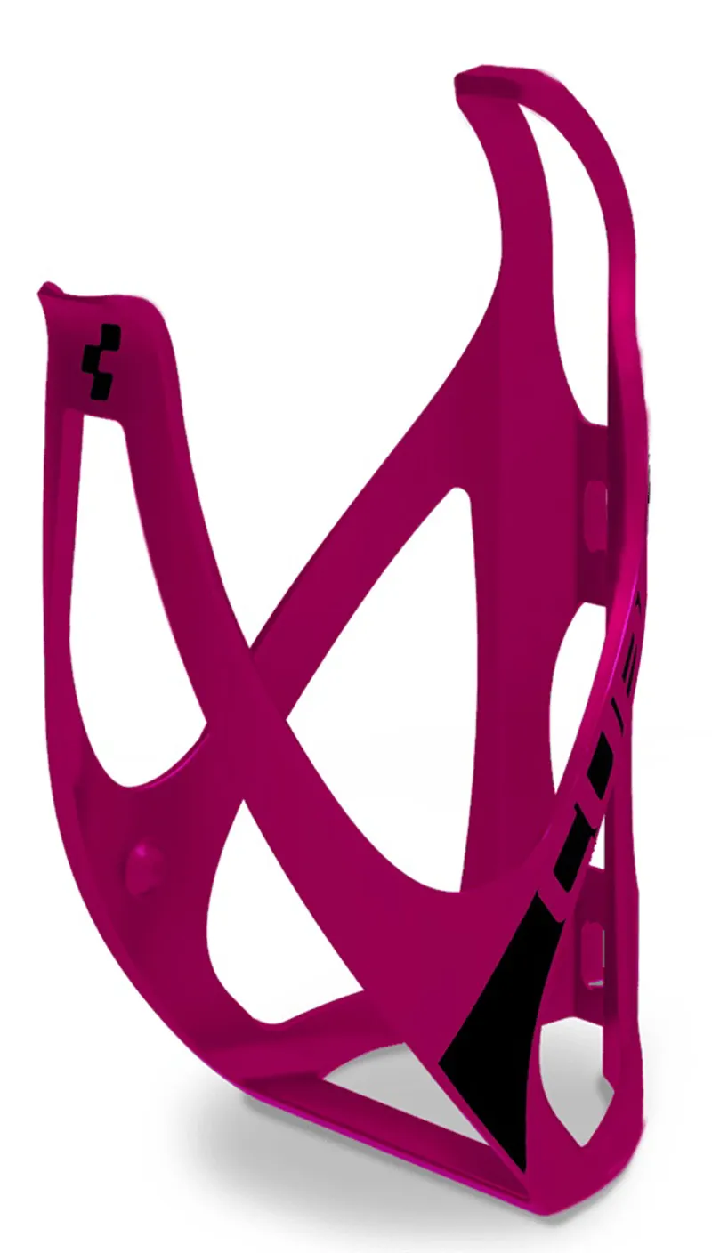 Cube HPP Bottle Cage - Matt Berry/Black 2 Cube HPP Bottle Cage - Matt Berry/Black - Image 2