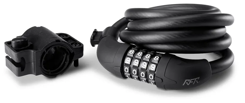 Cube RFR HPP Spiral Combination Cable Lock 12x1500mm Black/Grey 1 Cube RFR HPP Spiral Combination Cable Lock 12x1500mm Black/Grey