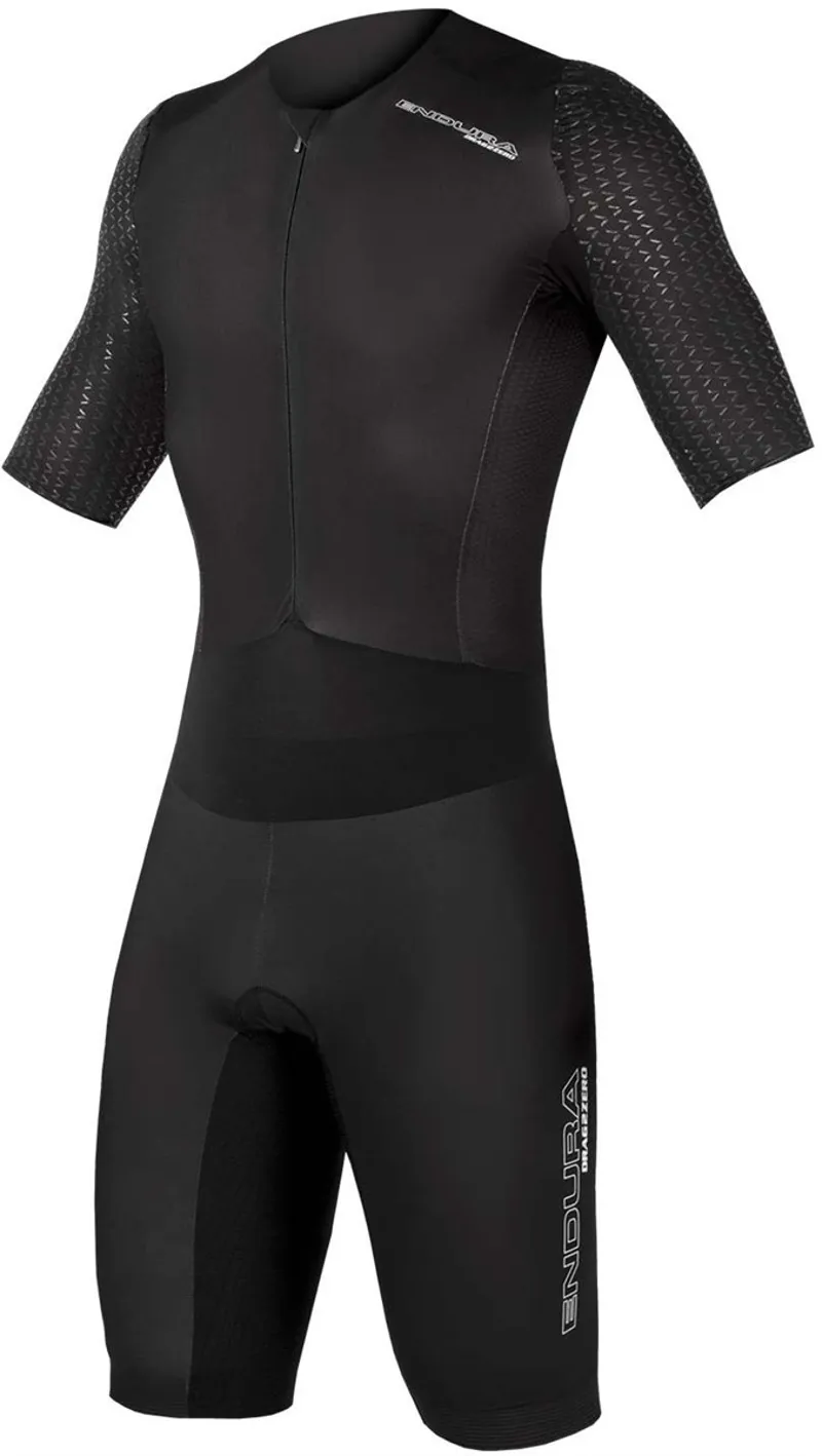 Endura QDC D2Z Short Sleeve Tri Suit II With SST - Black 2 Endura QDC D2Z Short Sleeve Tri Suit II With SST - Black - Image 2