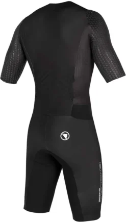 Endura QDC D2Z Short Sleeve Tri Suit II With SST - Black