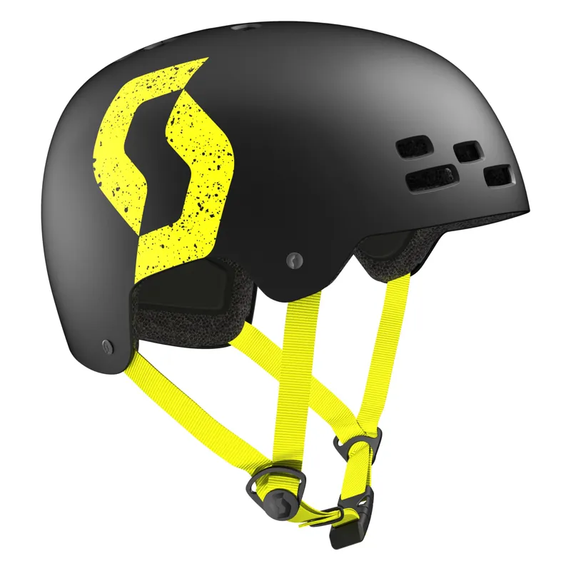 Scott Jibe CE BMX/Skate Helmet - Black/Yellow 1 Scott Jibe CE BMX/Skate Helmet - Black/Yellow