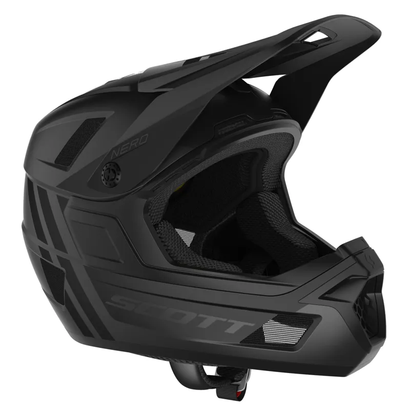 Scott Nero Plus CE/CPSC Full Face Helmet - Stealth Black 1 Scott Nero Plus CE/CPSC Full Face Helmet - Stealth Black