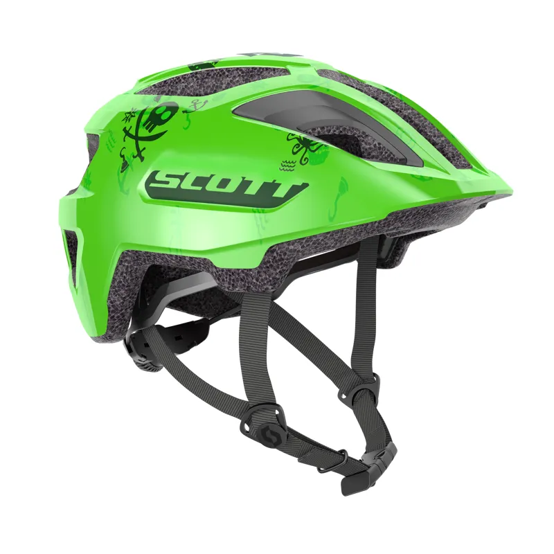 Scott Spunto Junior Helmet - 50-56cm - Fluo Green 1 Scott Spunto Junior Helmet - 50-56cm - Fluo Green