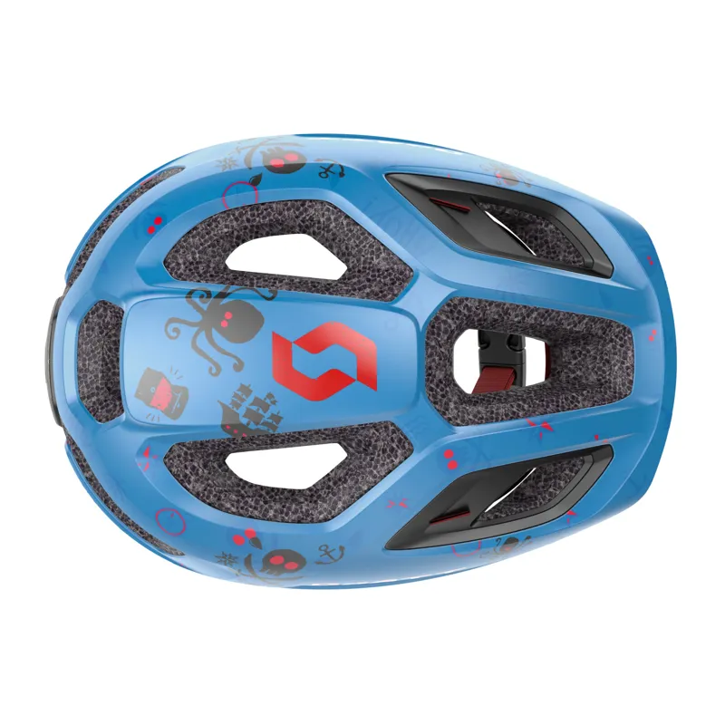 Scott Spunto Kids Helmet - 46-52cm - Atlantic Blue 8 Scott Spunto Kids Helmet - 46-52cm - Atlantic Blue - Image 8