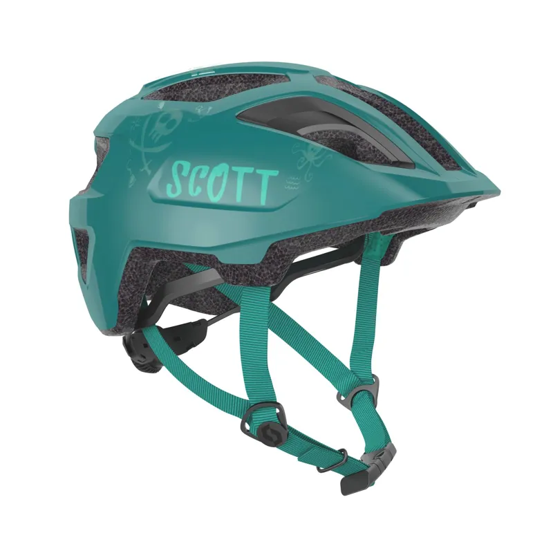 Scott Spunto Kids Helmet - 46-52cm - Happy Green 3 Scott Spunto Kids Helmet - 46-52cm - Happy Green - Image 3