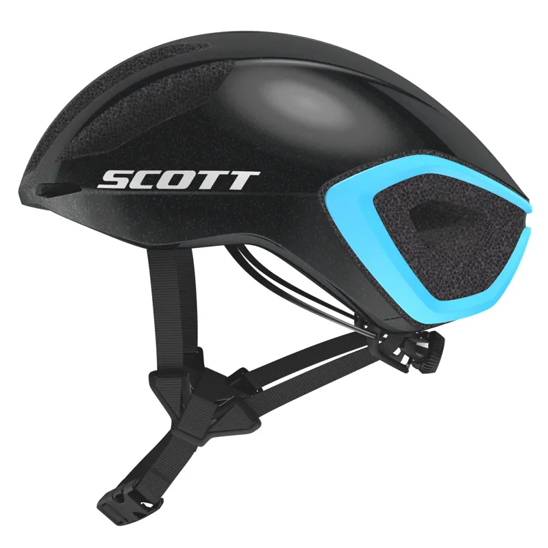 Scott Cadence Plus MIPS Road Helmet - Black/Light Blue 2 Scott Cadence Plus MIPS Road Helmet - Black/Light Blue - Image 2