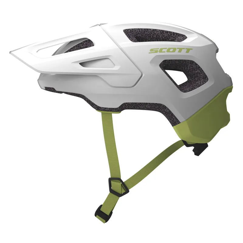 Scott Argo Plus MIPS MTB Helmet - White/Bitter Yellow 5 Scott Argo Plus MIPS MTB Helmet - White/Bitter Yellow - Image 5