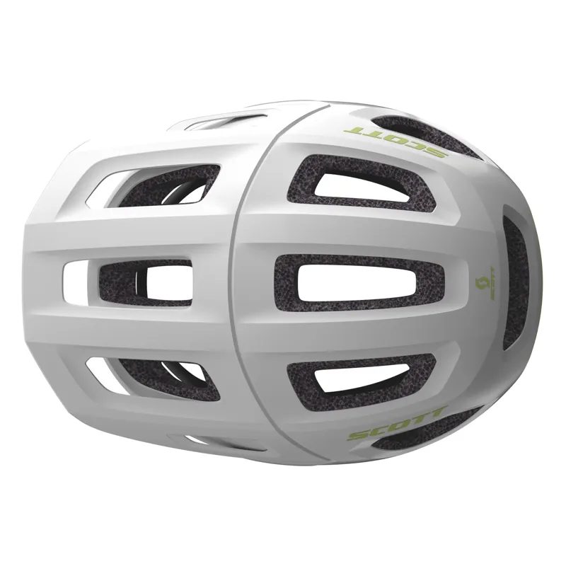 Scott Argo Plus MIPS MTB Helmet - White/Bitter Yellow 7 Scott Argo Plus MIPS MTB Helmet - White/Bitter Yellow - Image 7