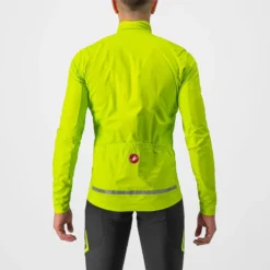 Castelli Go Men's Windproof Jacket - Electric Lime/Black 19 Castelli Go Men's Windproof Jacket - Electric Lime/Black -Cycle Fix 3 836