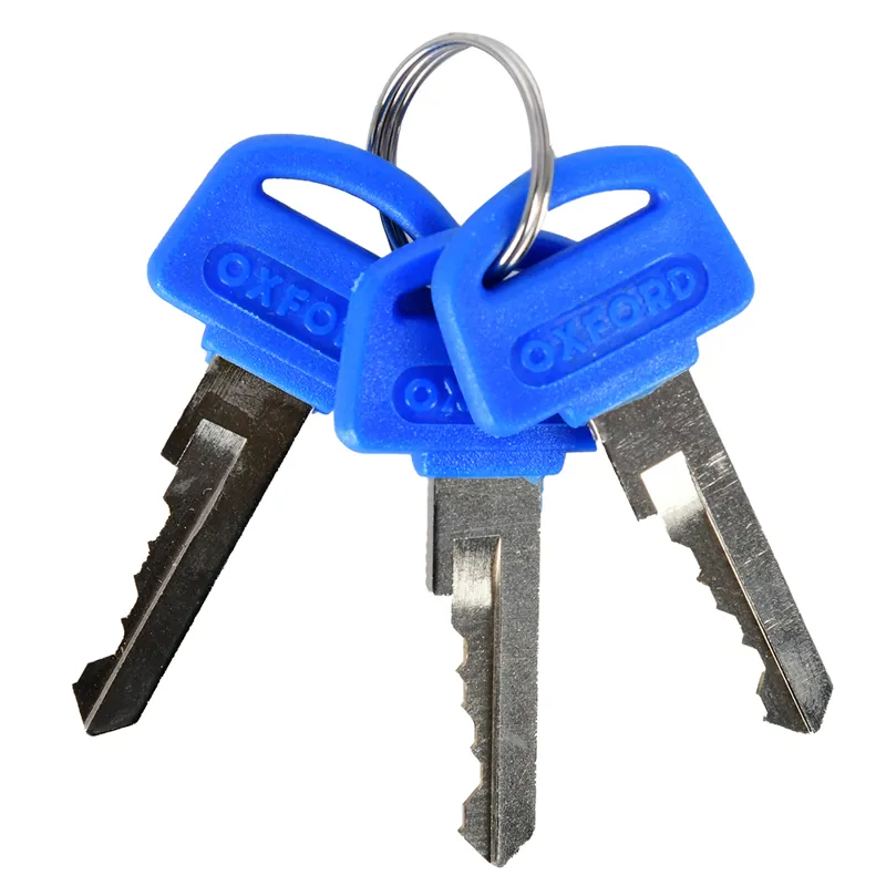 Oxford Cable Lock - 1800mm X12mm - Blue 5 Oxford Cable Lock - 1800mm X12mm - Blue - Image 5