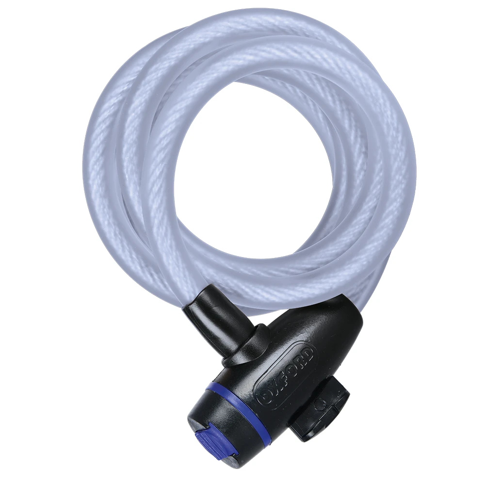 Oxford Cable Lock - 1800mm X12mm - Blue 10 Oxford Cable Lock - 1800mm X12mm - Blue - Image 10