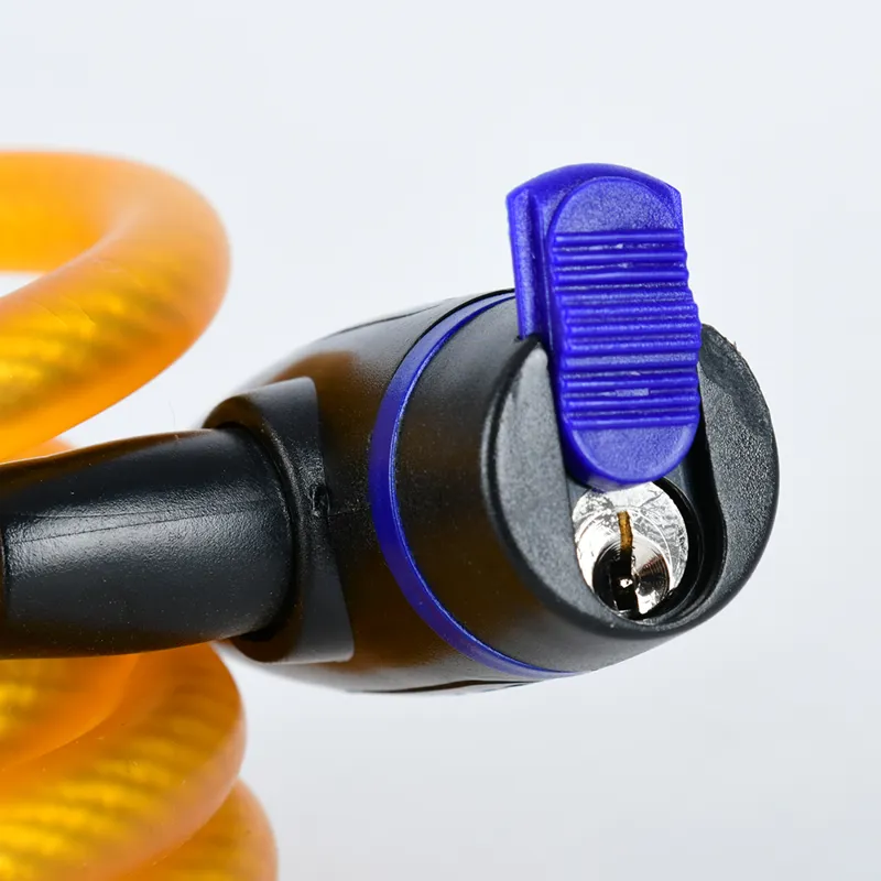 Oxford Cable Lock - 1800mm X12mm - Gold 1 Oxford Cable Lock - 1800mm X12mm - Gold