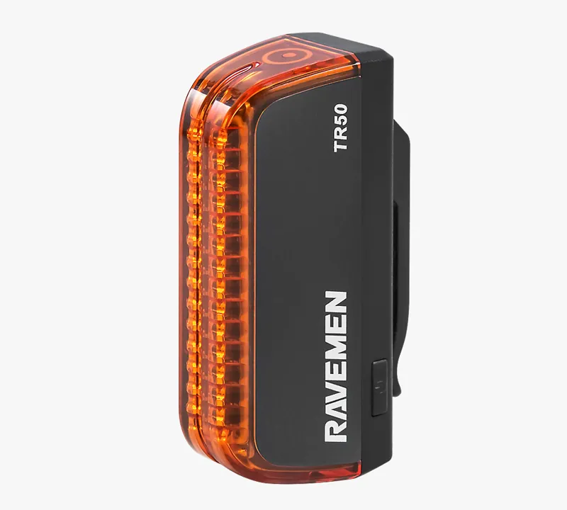 Ravemen TR50 USB Rechargeable LED Rear Light - Black 1 Ravemen TR50 USB Rechargeable LED Rear Light - Black