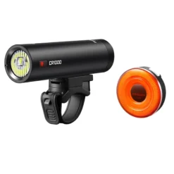 Ravemen CR1000/CL05 USB Rechargeable LED Lightset - Black