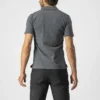 Castelli Race Day Short Sleeve Men's Polo Shirt - Melange Grey