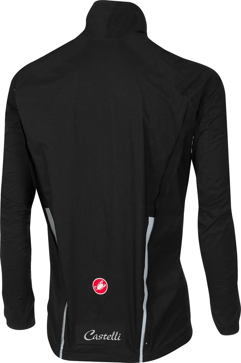 Castelli Emergency Womens Waterproof Jacket - Black 2 Castelli Emergency Womens Waterproof Jacket - Black - Image 2