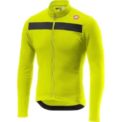 Castelli Puro 3 Thermal Men's Long Sleeve Jersey - Yellow Fluo 13 Castelli Puro 3 Thermal Men's Long Sleeve Jersey - Yellow Fluo -Cycle Fix 4518511 032