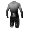 Castelli Body Paint 4.X Long Sleeve Speed Suit - Silver Grey/Black