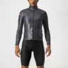 Castelli Aria Shell Men's Windproof Jacket - Silver Grey