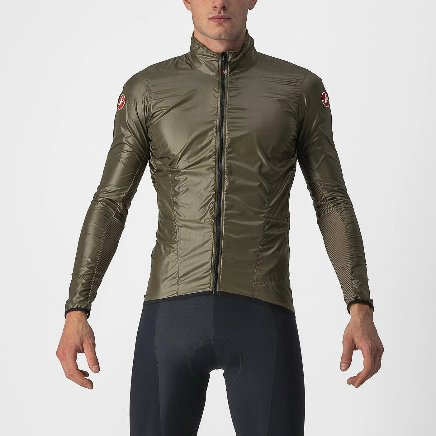 Castelli Aria Shell Men's Windproof Jacket - Dark Grey 2 Castelli Aria Shell Men's Windproof Jacket - Dark Grey - Image 2