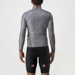 Castelli Aria Shell Men's Windproof Jacket - Silver Grey -Cycle Fix 452005822p 870 02 1400Wx1400H