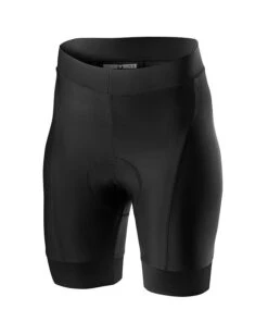 Castelli Prima Womens Lycra Shorts - Black/Dark Grey