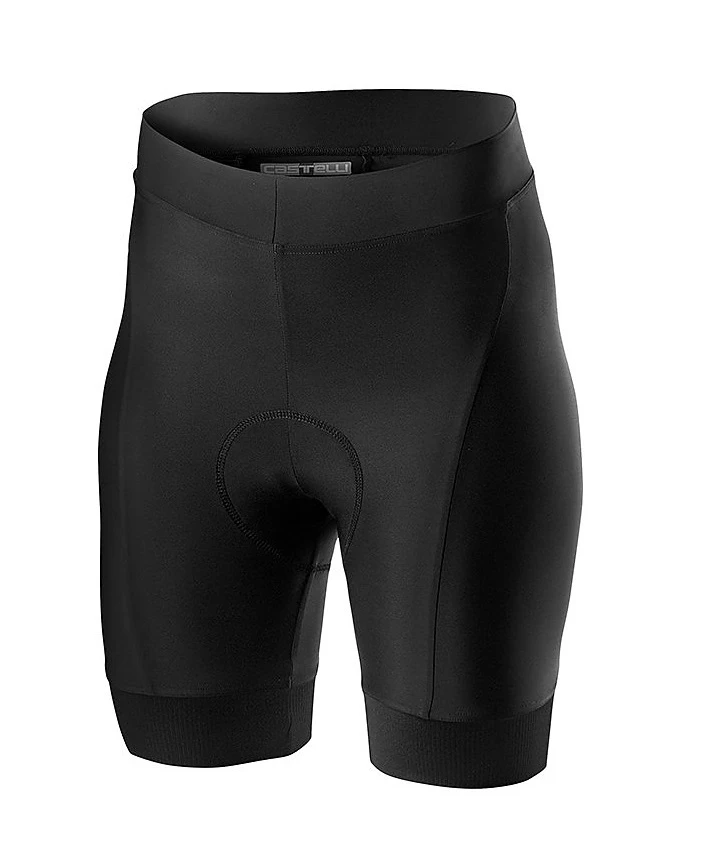 Castelli Prima Womens Lycra Shorts - Black/Dark Grey 5 Castelli Prima Womens Lycra Shorts - Black/Dark Grey - Image 5