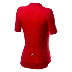 Castelli Anima 3 Womens Short Sleeve Jersey - Red/Black -Cycle Fix 452006820p 023 02 1400wx1400h