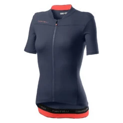Castelli Anima 3 Womens Short Sleeve Jersey - Light Black/Red -Cycle Fix 452006820p 070 01 1400wx1400h