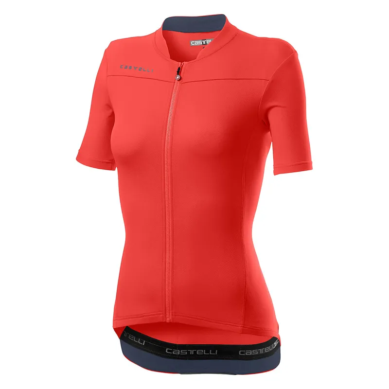 Castelli Anima 3 Womens Short Sleeve Jersey - Brilliant Pink/Blue 1 Castelli Anima 3 Womens Short Sleeve Jersey - Brilliant Pink/Blue