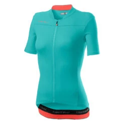 Castelli Anima 3 Womens Short Sleeve Jersey - Light Black/Red -Cycle Fix 452006820p 468 01 1400wx1400h