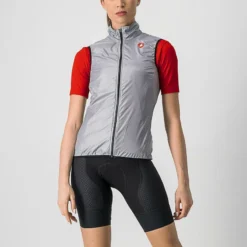 Castelli Aria Women's Windproof Vest - Dark Grey