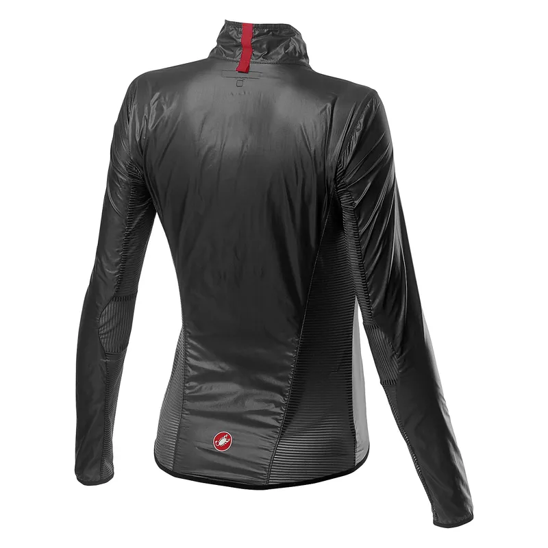 Castelli Aria Shell Womens Windproof Jacket - Dark Grey 3 Castelli Aria Shell Womens Windproof Jacket - Dark Grey - Image 3