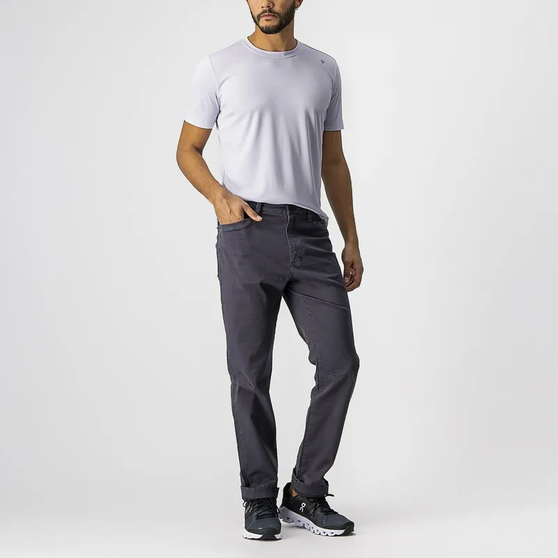 Castelli VG 5 Pocket Men's Casual Pants - Military Green 4 Castelli VG 5 Pocket Men's Casual Pants - Military Green - Image 4