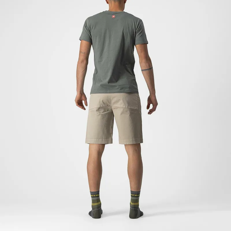 Castelli VG 5 Pocket Men's Baggy Shorts - Sand 2 Castelli VG 5 Pocket Men's Baggy Shorts - Sand - Image 2