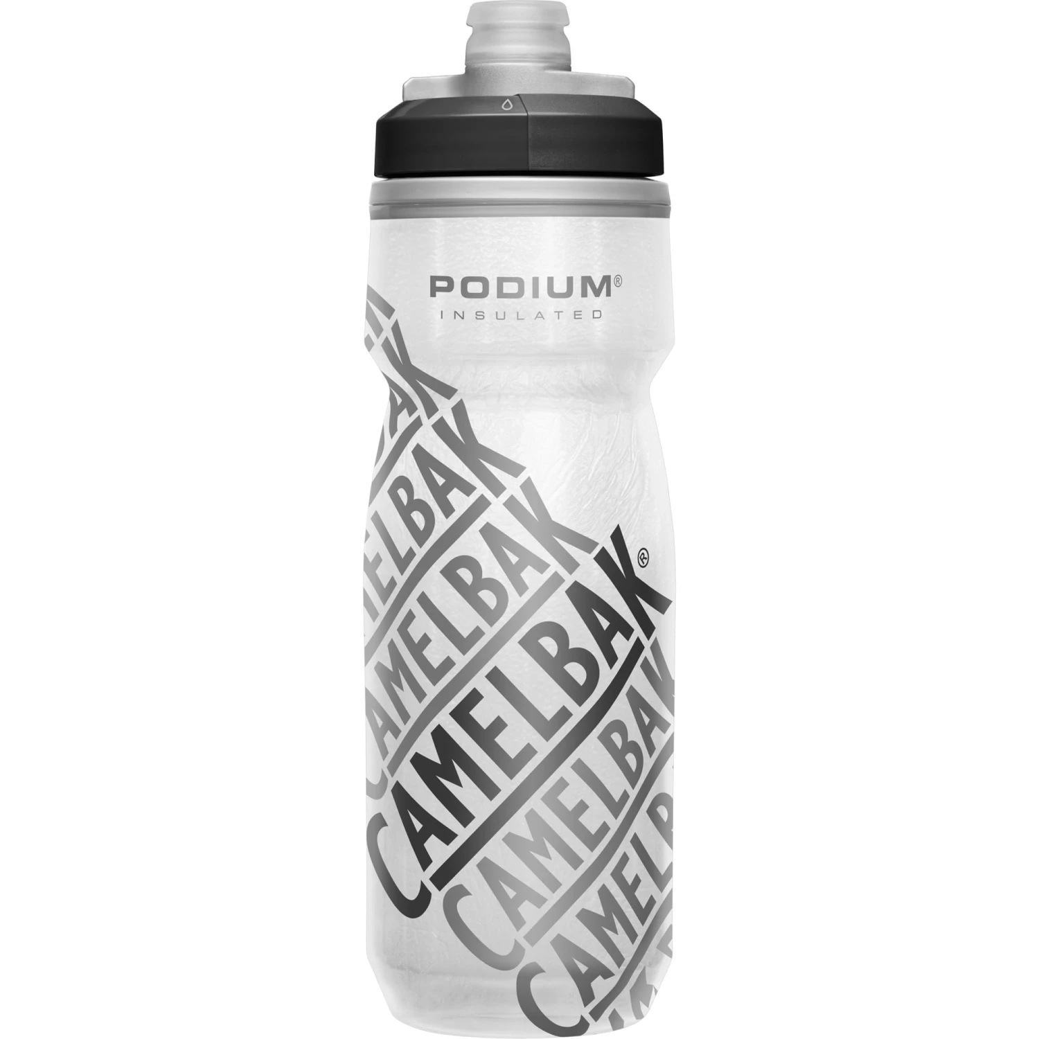 Camelbak Podium Chill Insulated 600ml Water Bottle - White/Black 5 Camelbak Podium Chill Insulated 600ml Water Bottle - White/Black - Image 5