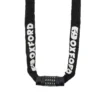 Oxford Combi Chain8 Combination Chain Lock - 8mm X 0.9m - Black
