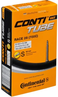 Continental Race Supersonic Presta Inner Tube - 650 X 20-25c - Presta