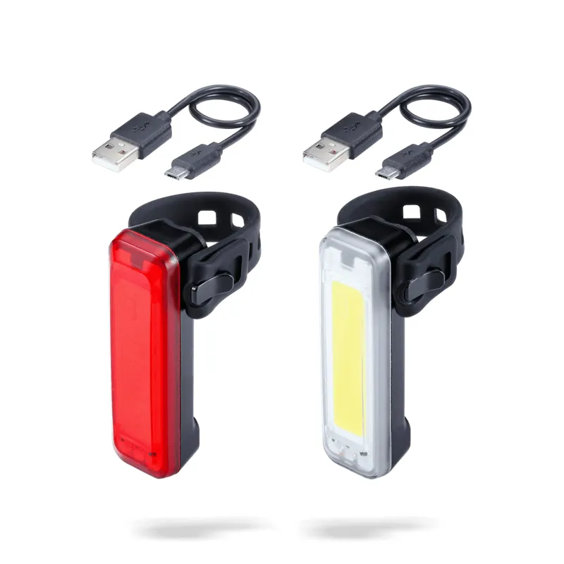 BBB BLS-138 Signal Front And Rear USB LED Light Set - Black 2 BBB BLS-138 Signal Front And Rear USB LED Light Set - Black - Image 2