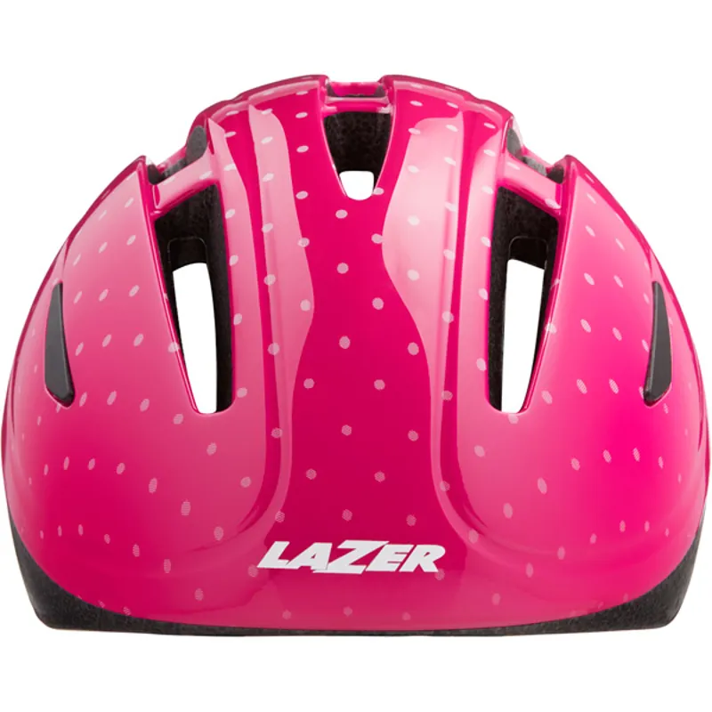 Lazer Bob+ Kids Helmet - 46-52cm - Pink/Dots 4 Lazer Bob+ Kids Helmet - 46-52cm - Pink/Dots - Image 4