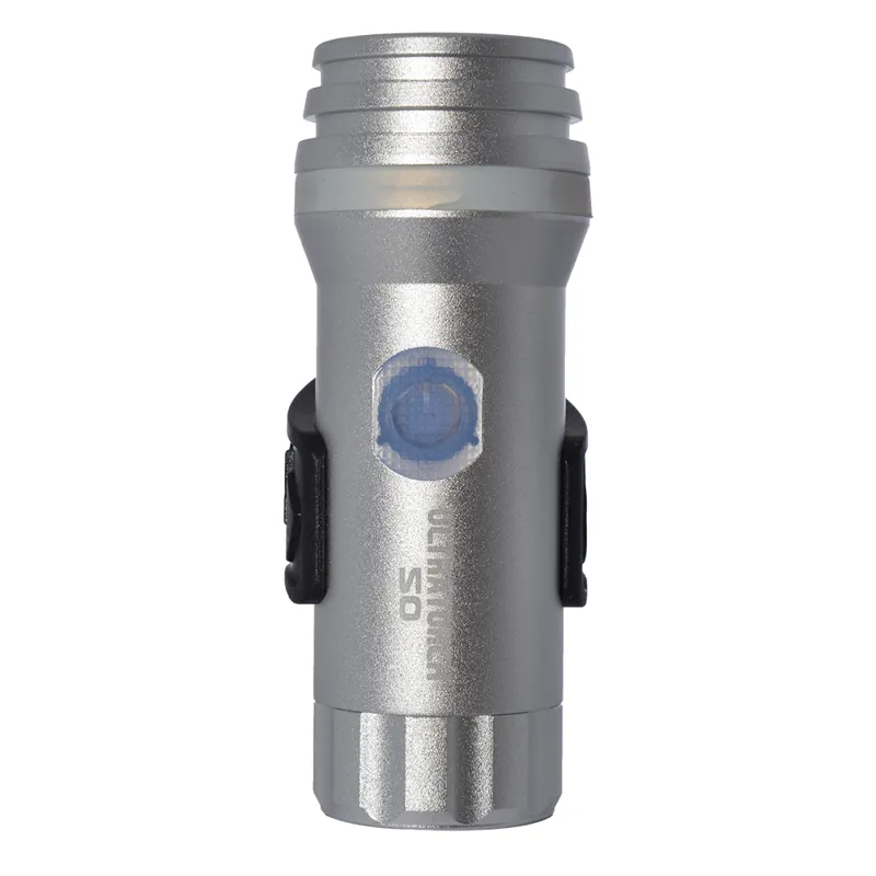 Oxford UltraTorch Pro 50 Lumen USB Front Light - Silver 1 Oxford UltraTorch Pro 50 Lumen USB Front Light - Silver