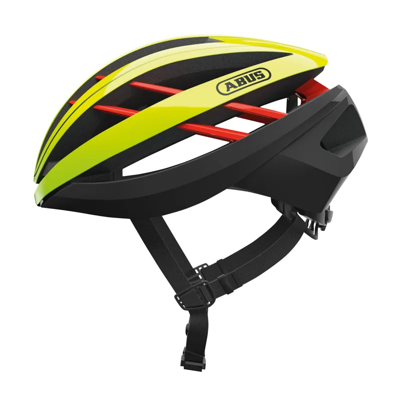Abus Aventor Road Cycling Helmet - Red 7 Abus Aventor Road Cycling Helmet - Red - Image 7