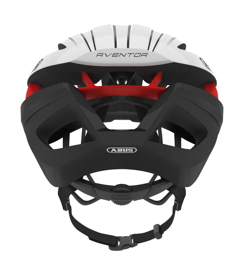Abus Aventor Road Cycling Helmet - Red 6 Abus Aventor Road Cycling Helmet - Red - Image 6