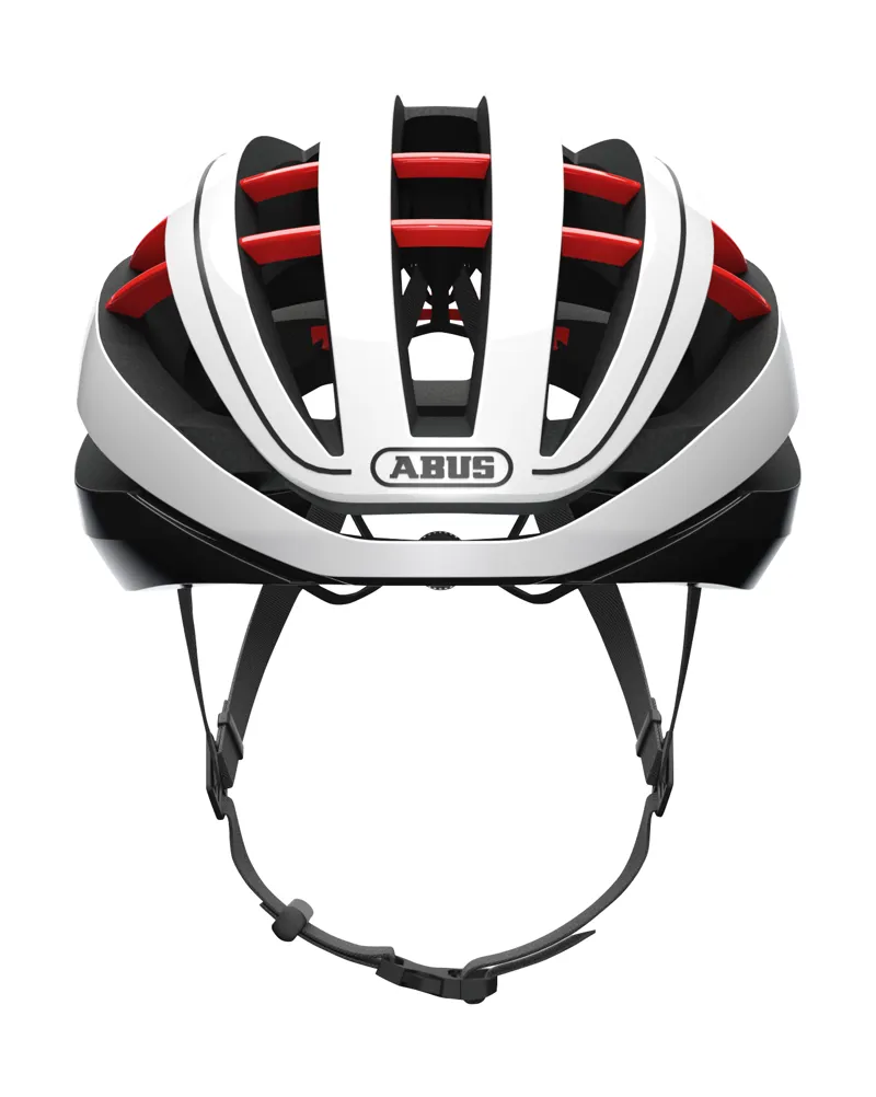 Abus Aventor Road Cycling Helmet - Red 2 Abus Aventor Road Cycling Helmet - Red - Image 2